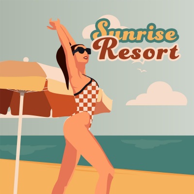 Sunrise Resort (Lofi Afrobeats for De Luxe Hotel Atrium, Beach Lounge Beats)