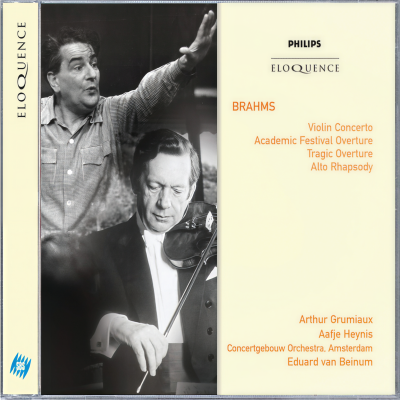 Brahms: Violin Concerto; Academic Festival Overture; Tragic Overture; Alto Rhapsody