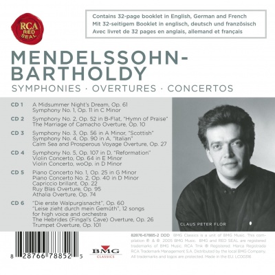 Mendelssohn: Symphonies; Overtures; Concertos