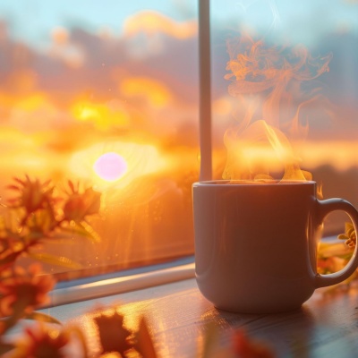 Café du matin avec des vibrations funk: Commencez une nouvelle journée avec un regain d'énergie positive