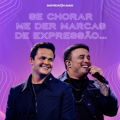 Se chorar me der marcas de expressão…